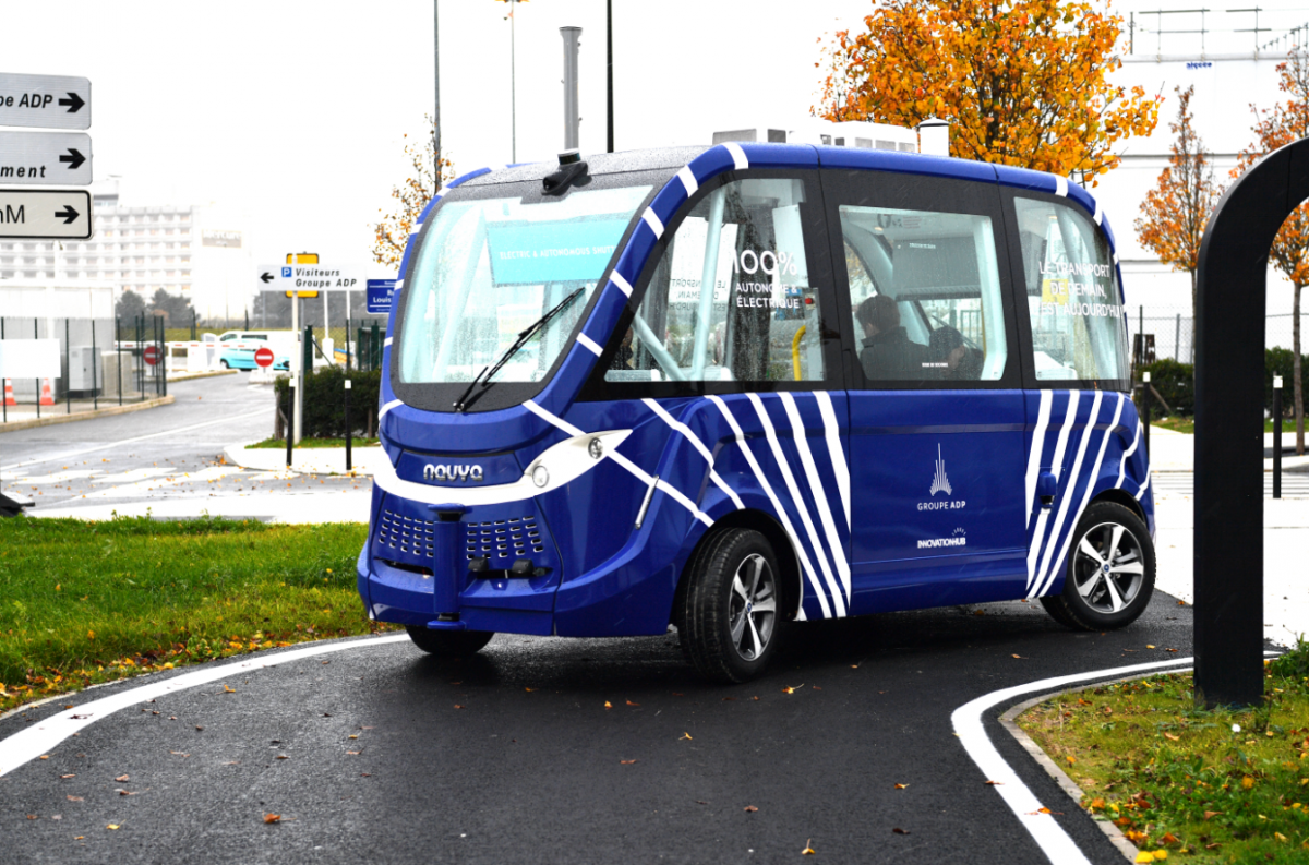 Navette autonome - ©Groupe ADP 