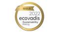 ECOVADIS MEDAILLE D OR KONICA MKONICA MINOLTA INC (GROUP) has been awarded a Gold medal as a recognition of their EcoVadis Rating
