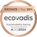 ECOVADIS Bronze Médaille Ecovadis Bronze 2024