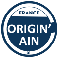 ORIGIN'AIN L’Ain est fier de ses entreprises, de leurs savoir-faire d’excellence et de leurs réussites économiques mais aussi parce qu’il souhaite valoriser des savoir-faire de proximité qui gagnent à être connus, le Département et les acteurs économiques aindinois mettent en place le label Origin’Ain qui est un gage de qualité et de fabrication locale