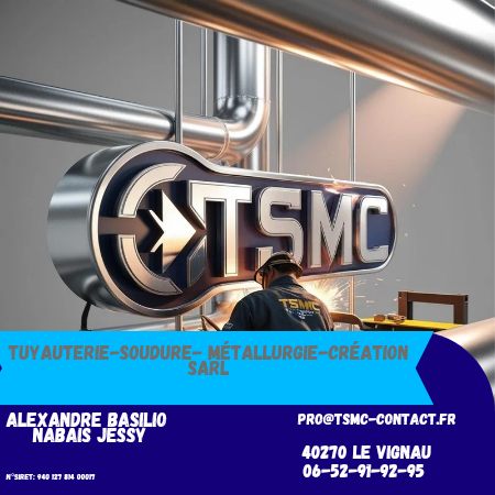 Tuyauterie soudure métallurgie création 